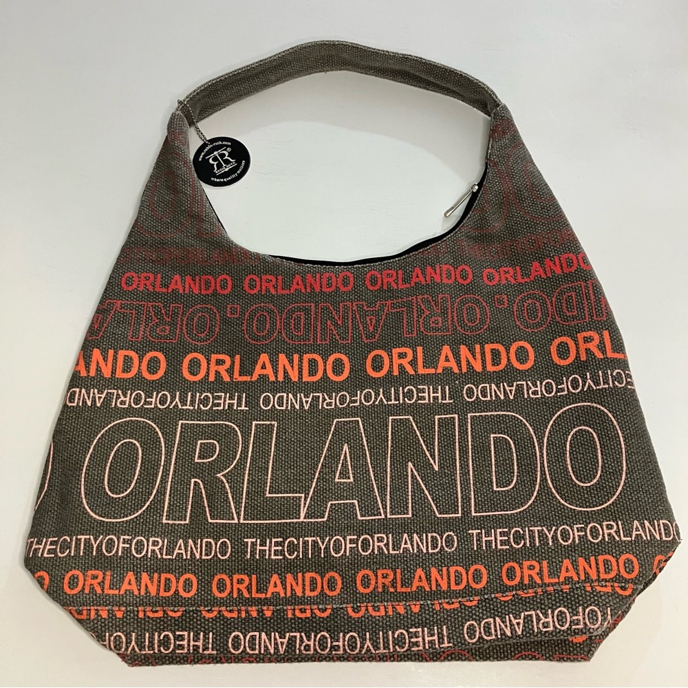 Robin Ruth | Orlando Text Print Shoulder Bag